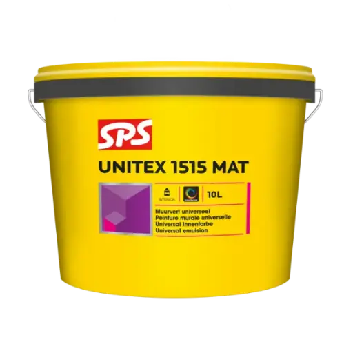 [10107710] SPS 1515 Unitex Mat Muurverf (Wit (P), 10 L)