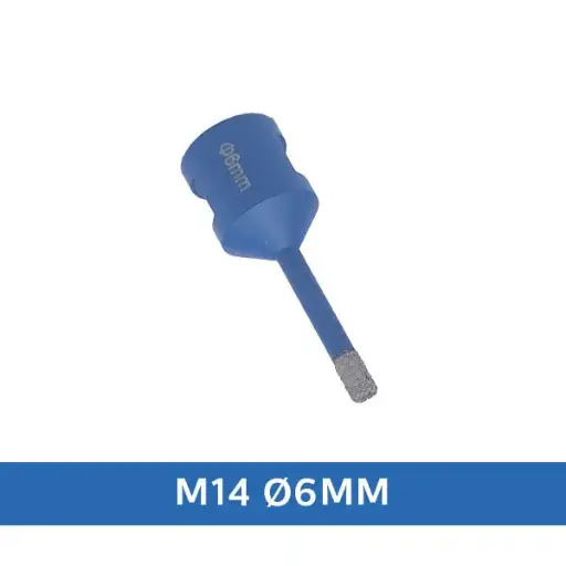 [DB075] Maxifix Diamant Tegelboor Droog M14 (75 mm)