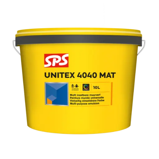 SPS 4040 Unitex Muurverf (Wit (P), 10 L)