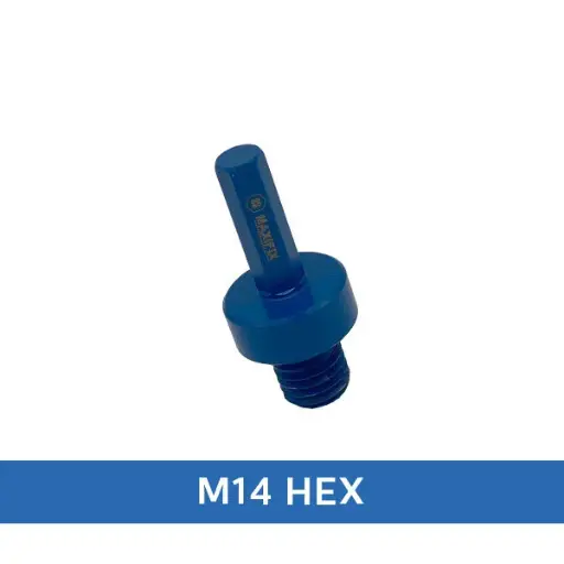 [D14HEX] Maxifix Tegelboor Adapter M14 naar HEX